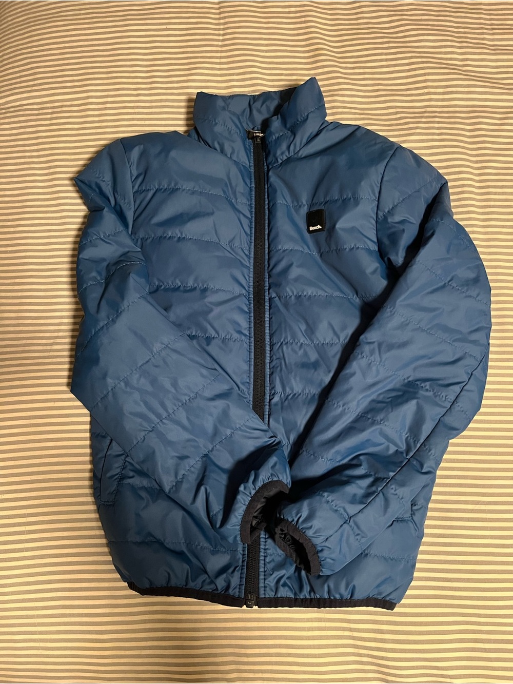 Bench Blue Kids Quilted Puffer Jacket